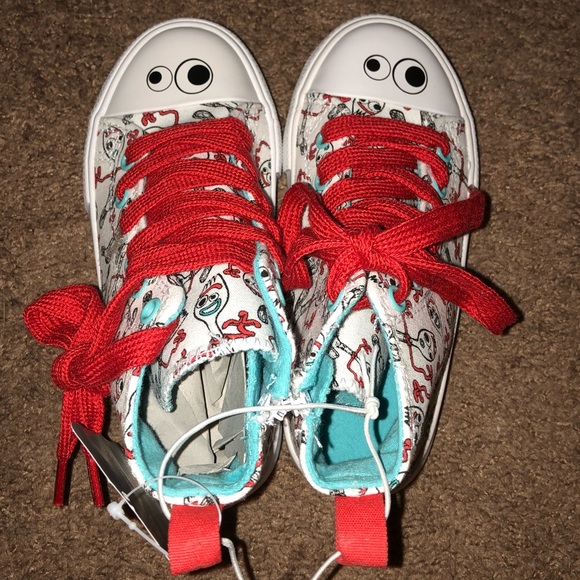 Disney Pixar Toy Story 4 Forky Shoes - Picture 4 of 8